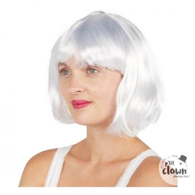 60592 accessoire de deguisement perruque blanche cabaret adulte