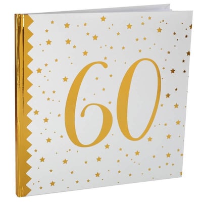 6185 boutique decoration anniversaire pas de calais livre dor 60ans blanc dore or metal