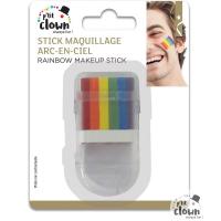 63002 stick maquillage arc en ciel multicolore gay pride