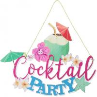 6354 suspension cocktail party pour decoration de salle theme des iles tropicales