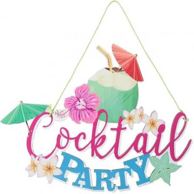 1 Suspension Cocktail Party pour décoration de salle thème des îles REF/6354