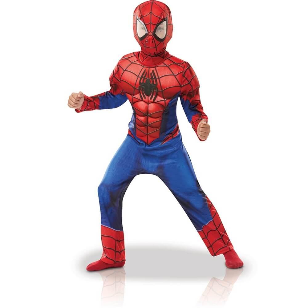 Costume Spiderman Taille L REF/640841 (Déguisement 7/8 ans)