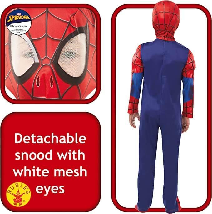 Costume Spiderman Taille M REF/640841 (Déguisement 5/6 ans)