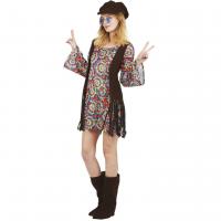 66418 deguisement costume hippie femme en taille sm