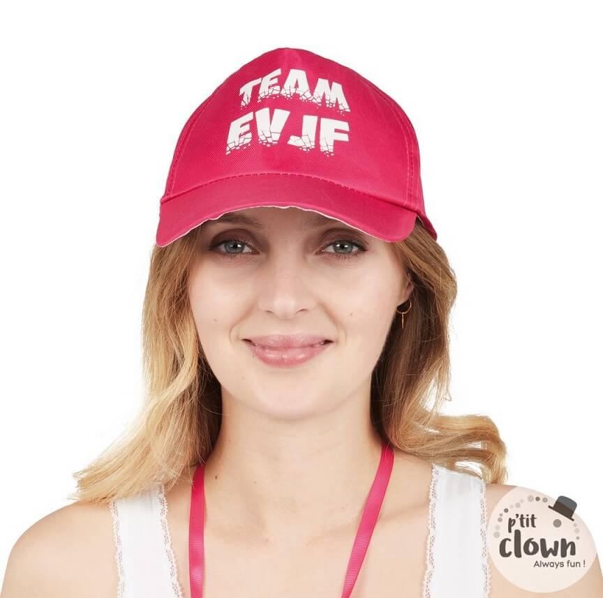 66607 casquette rose evjf enterrement vie de jeune fille