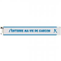 66616 cadeau de fete echarpe enterrement vie de garcon evg