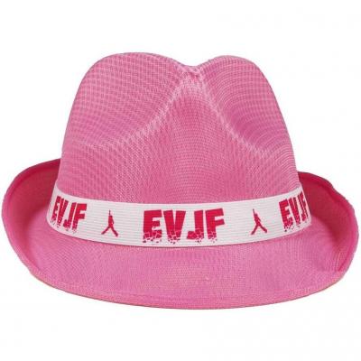 1 Chapeau adulte rose enterrement vie de célibataire pour fille REF/66619