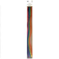 66635 accessoire deguisement cheveux meches multicolore a clipser