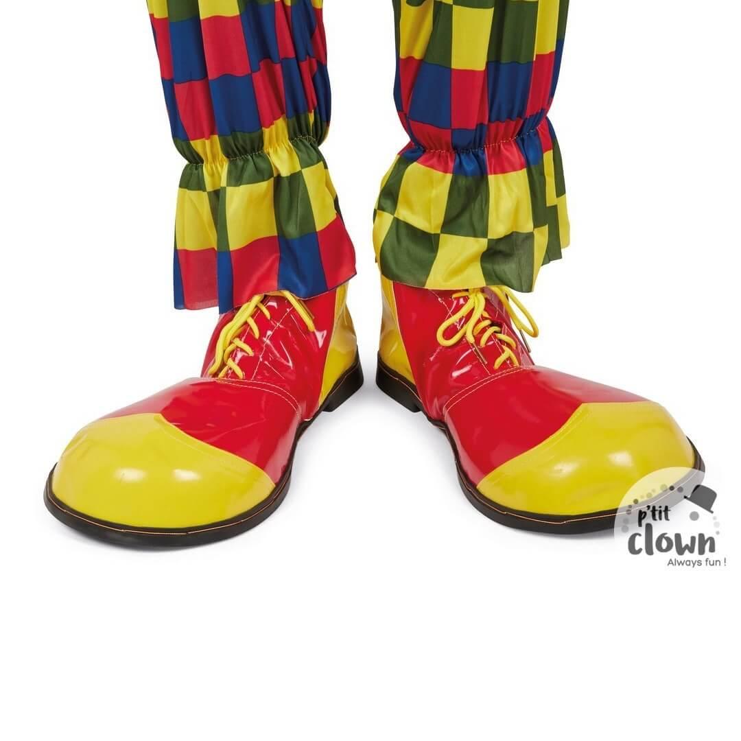 66672 accessoire de deguisement chaussure de clown adulte