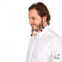 66675 accessoire deguisement boule de noel pour barbe