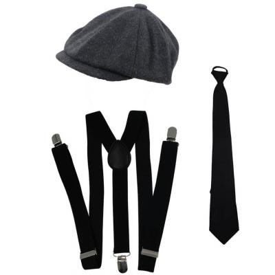 66684 accessoire deguisement set peaky blinders noir