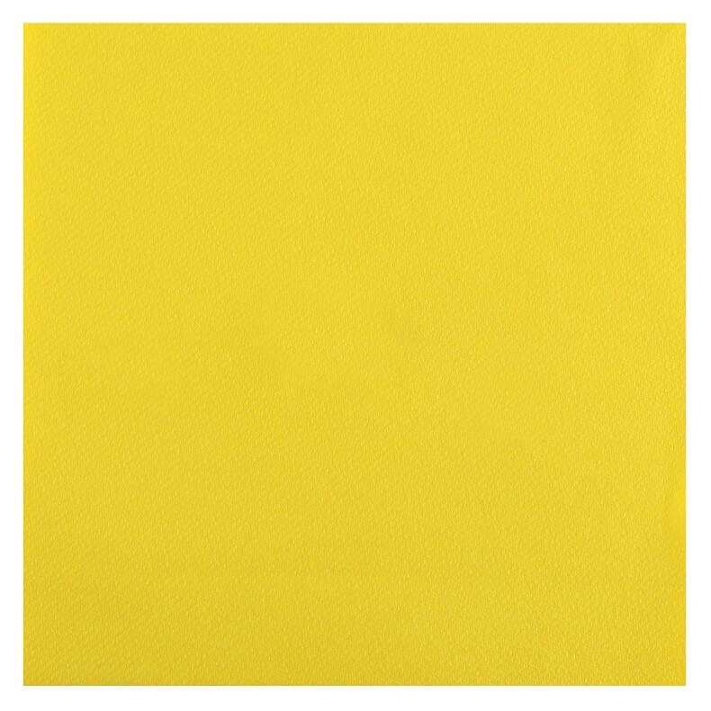 6808 serviette de table tissu jetable airlaid jaune