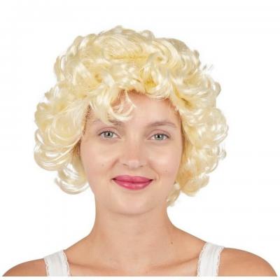 68126 accessoire de deguisement perruque blonde adulte marilyn