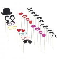 70037 kit photobooth moustache lunette baiser et moustache