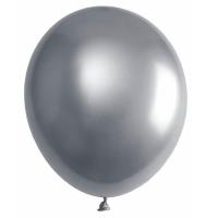 7295 ballon argent metallise 30cm latex
