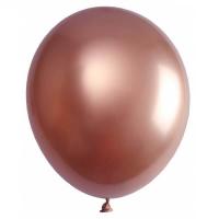 7295 ballon rose gold metallise 30cm en latex