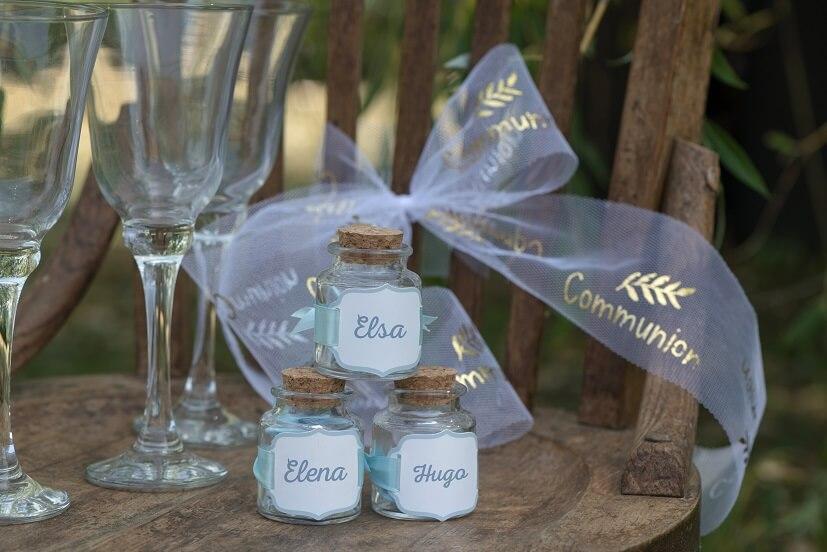 7304 decoration contenant pot pharmacie transparent verre liege