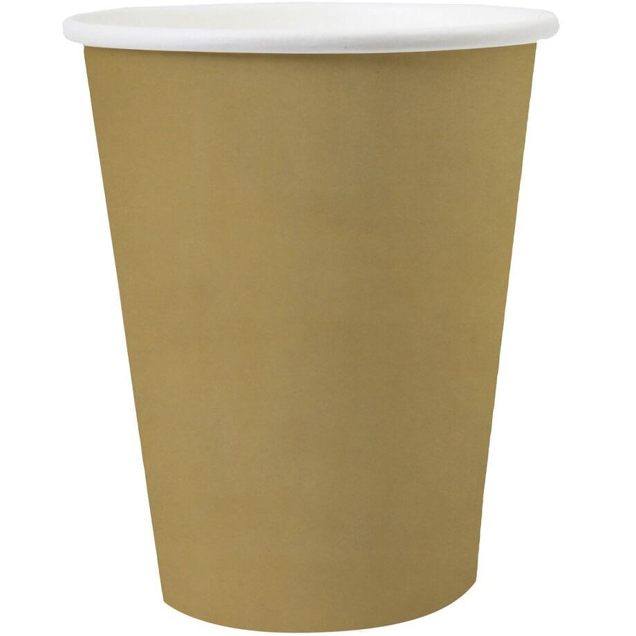 7410 gobelet carton naturel marron