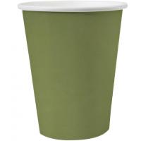 7410 verre gobelet carton vert olive sauge