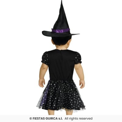76116 magasin pas de calais costume bebe fille sorciere etoilee halloween