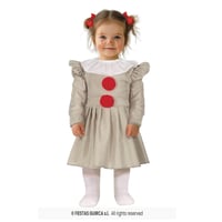 76197 boutique pas de calais costume bebe fille halloween petit clown fou