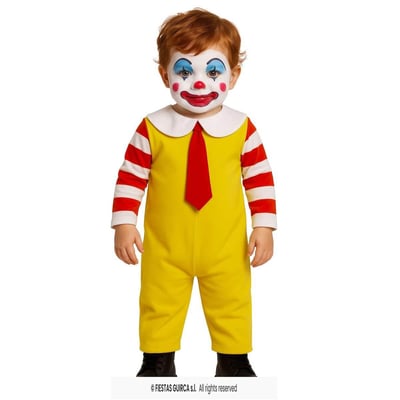 76232 boutique pas de calais costume bebe garcon fille fete halloween clown burger fast food