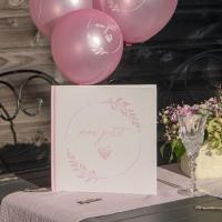 7624 livre dor blanc et rose bapteme baby shower naissance