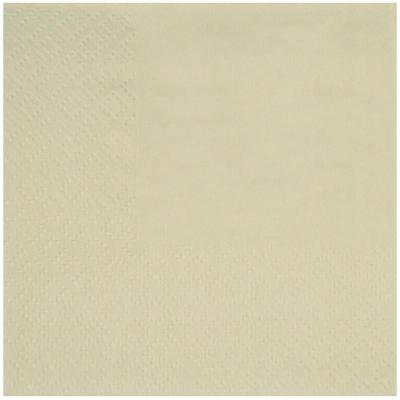 7641 serviette papier cocktail sable beige