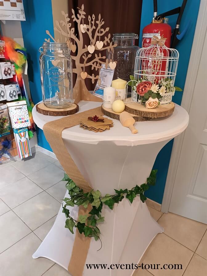 7641 serviette papier marron cocktail naturel