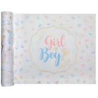 7654 chemin de table gender reveal boy or girl fille garcon