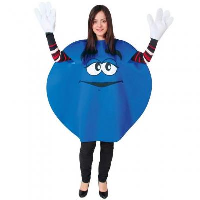 76703 deguisement adulte mixte humoristique bonbon bleu