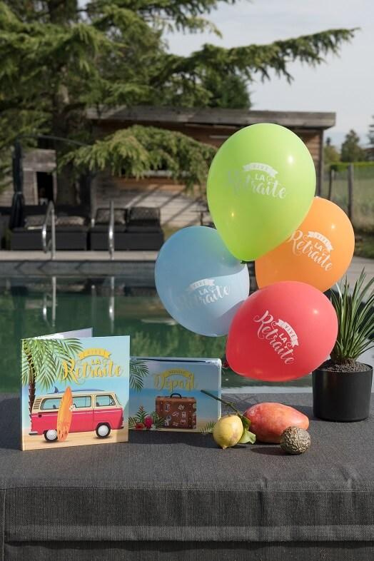 7672 tirelire urne valise fete retraite