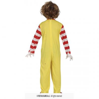 78142 age 5 6ans costume enfant burger clown tueur