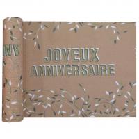 7864 chemin de table joyeux anniversaire nature champetre