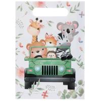 7878 sac sachet bonbons fete anniversaire enfant animaux explorateur