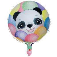 7884 ballon aluminium multicolore animal panda