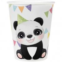 7892 gobelet carton anniversaire panda multicolore