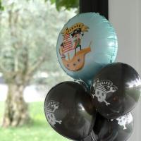7894 decoration ballon aluminium pirate