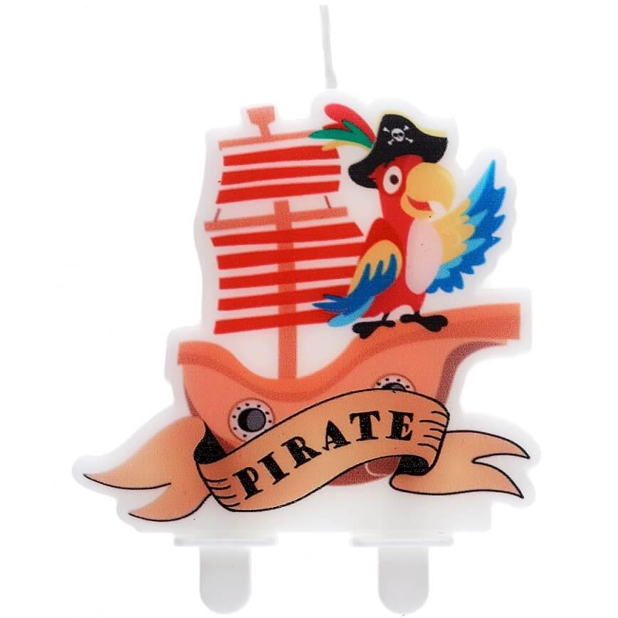 7898 gateau anniversaire bougie pirate