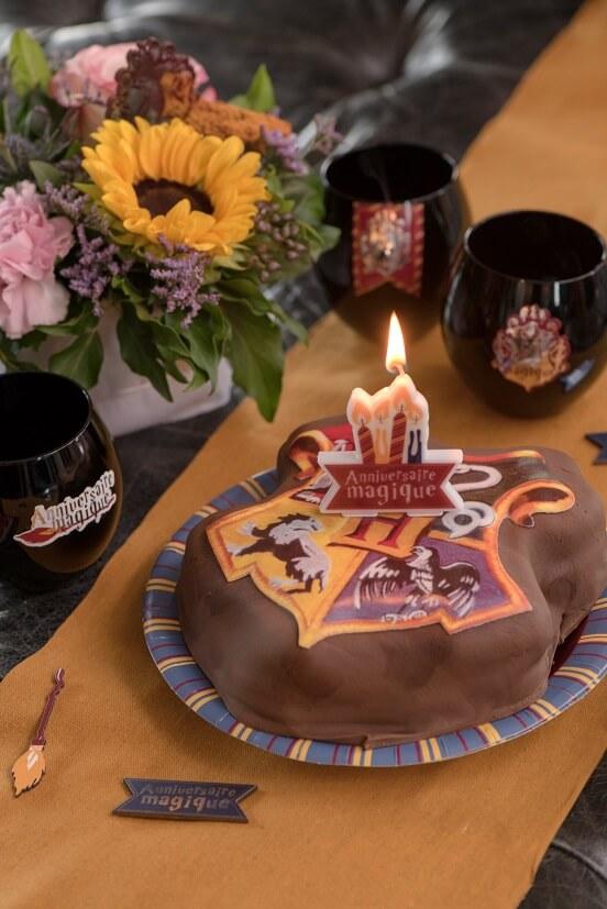 7915 bougie gateau anniversaire harry le sorcier