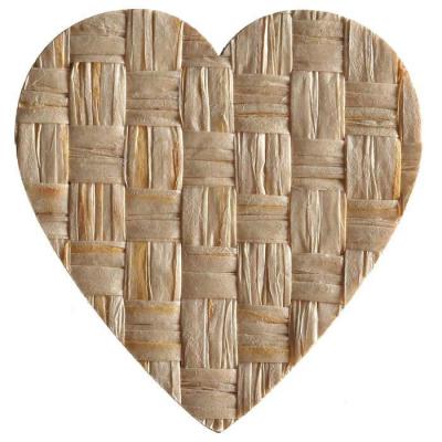 10 Coeurs en osier pour décoration de table à parsemer mariage ou St Valentin REF/7923