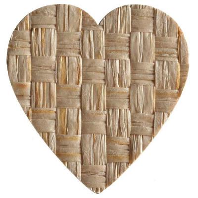 10 Coeurs en osier pour décoration de table à parsemer mariage ou St Valentin REF/7923