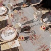 7925 decoration gobelet carton nature champetre florale