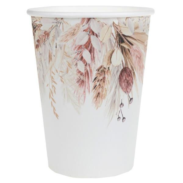 7925 gobelet en carton nature champetre florale