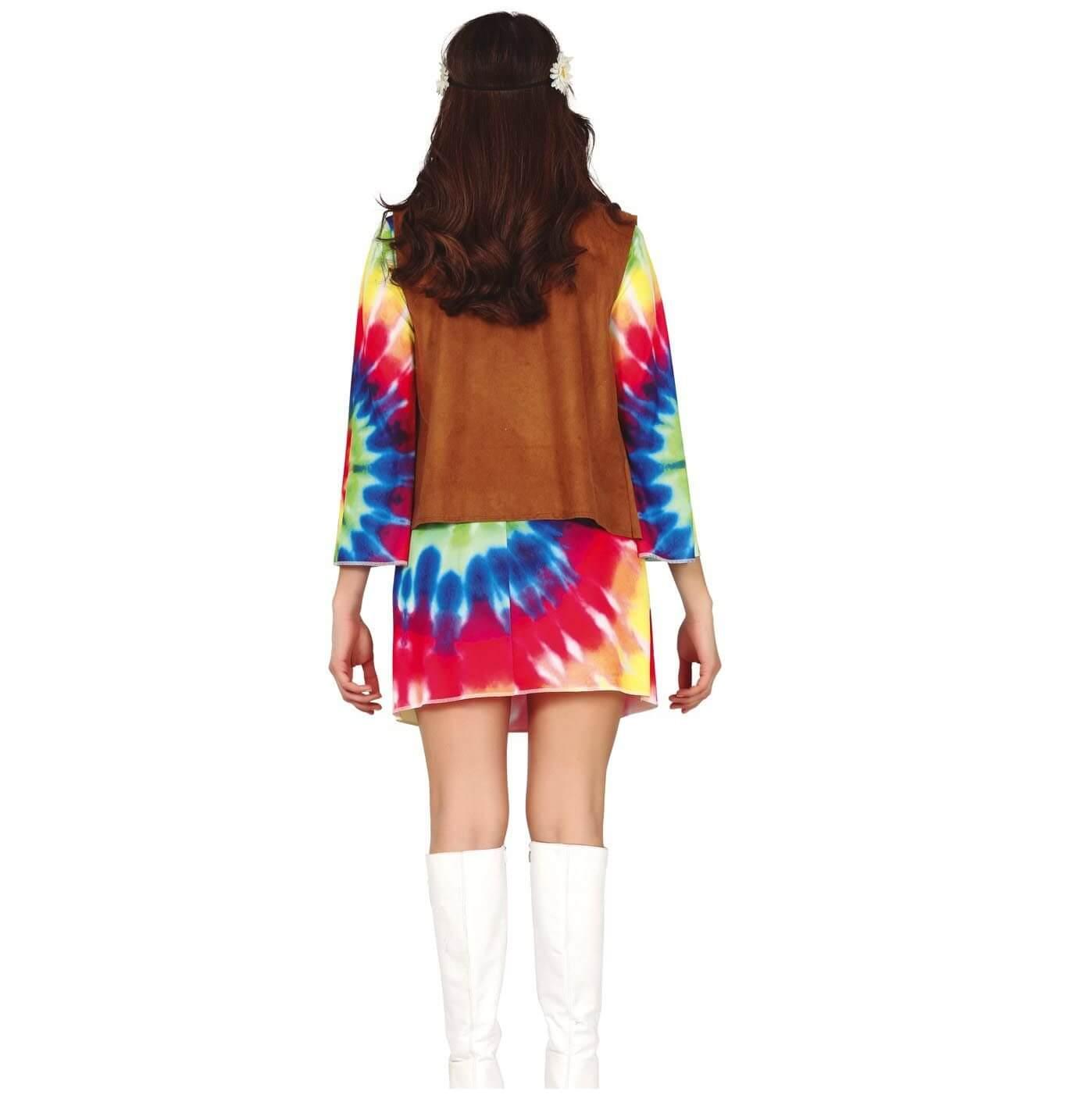 79364 taille m deguisement adulte femme hippie