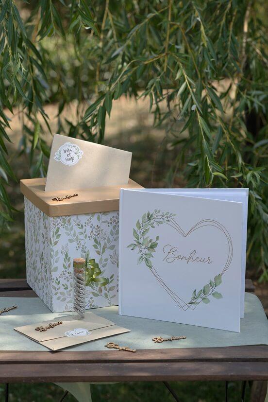 7938 decoration tirelire urne nature champetre et fleurs