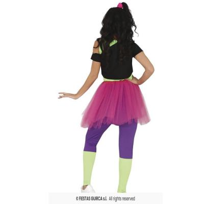 79623 taille m costume femme adulte annees 80 fluo