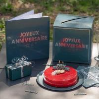 7986 livre dor joyeux anniversaire bleu canard et argent