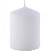 80291 bougie cylindrique blanche 6cm x 10cm