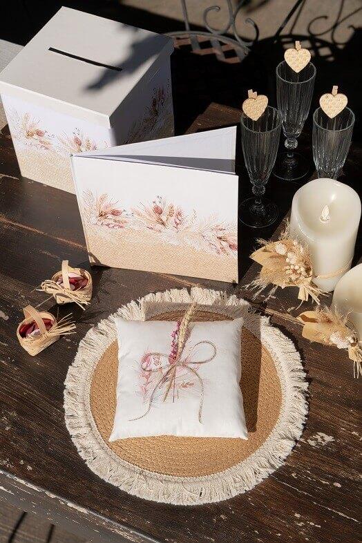 8063 tirelire urne nature champetre fleur